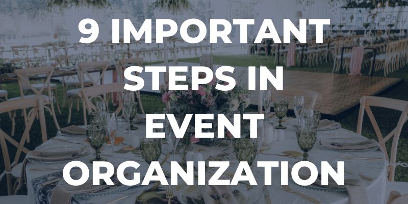blog 9 bitnih koraka u organizaciji dogadjaja korak po korak